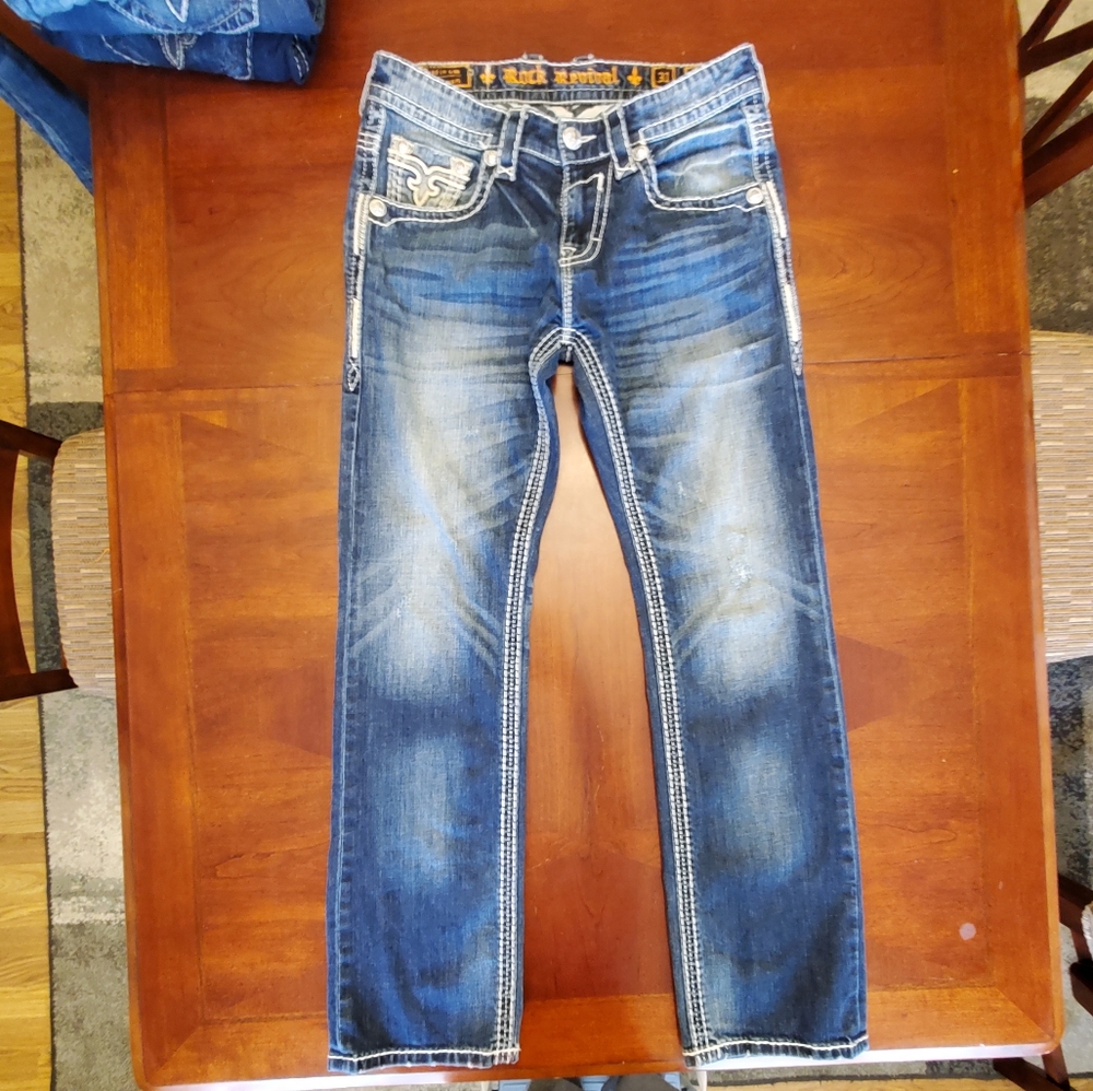 Mens Rock Revival Jeans - Picture 5 of 5